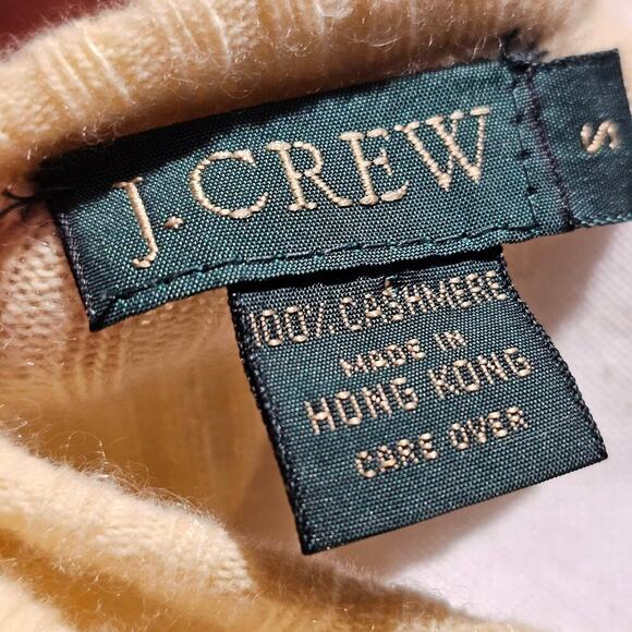 J.Crew 100% Ribbed Cashmere Sweater L Cabincore Soft Surrounding Nostalgic - Picture 5 of 16